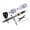Black, variant on MOMOJIA Airbrush with Adjustable Sprays Ranges Comprehensive Airbrush set for Crafts Art