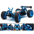 thumbnail image 3 of Juego de ruedas delanteras Off-Road, compatible con 1/5, caucho azul, 3 of 5