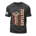 thumbnail image 5 of Rotm Usa Flag Shirt Men's Tshirt 4th of July American Flag Short Sleeve Mens Shirts Retro Summer Vacation Casual Shirts AG,M, 5 of 5