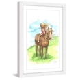 thumbnail image 2 of "Horse Girl" Framed Painting Print, 2 of 6