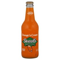 Stewart's Orange N Cream Sugar Soda, 12 Fl Oz