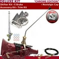 thumbnail image 1 of American Shifter  2004R Shifter Kit Chrome 23 in. E Brake Cable Trim Kit for F4CDC, 1 of 1