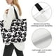thumbnail image 3 of Balery Panda Bolsa Tote Estilo Estético con Cremalleras, Bolsa de Hombro, Bolsa de Compras Grande y Plegable, 3 of 8