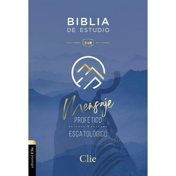 Rvr, Biblia de Estudio del Mensaje ProfÃ©tico Y EscatolÃ³gico, Tapa Dura, Interior a DOS Colores, (Hardcover)
