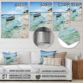 thumbnail image 4 of Designart "Beach Photo peaceful Shores V" Nautical & Beach Metal Wall Art, 4 of 5