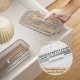 thumbnail image 3 of Xiao Hua Stainless Steel Dishwasher Basket, Replacement Dishwasher Basket, Rectangular Mesh Drain Dishwasher Basket, Suitable for Cleaning and Storing Small Items, 1 piece, 3 of 5