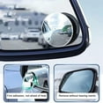 thumbnail image 6 of Blarkrus 2PCS Small Round Mirror Blind Spot Car Rearview Mirror NEW Auxiliary Mirro, 6 of 8