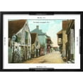 thumbnail image 5 of Art.com Charlotte Street, St. Augustine, Florida Art Print, Black Frame Wall Art, 23" x 17", 5 of 5