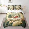 thumbnail image 2 of Homewish Cartoon Santa Claus Deer 7-Piece Twin Bedding Sets for Kids Children Teens,Merry Christmas Bedding Comforter Set,Xmas Festival Breathable Sheet Sets,Microfiber Bedroom Decor,Reversible, 2 of 8