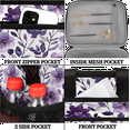 thumbnail image 2 of Herdesigns Cute Watercolor Floral Insulated Large Lunch Bag Lunchbox Reusable Leakproof Cooler Bags with Shoulder Strap for Adult Men Women Work Picnic, 2 of 5
