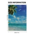 thumbnail image 2 of Sheronv Palm Tree Beach Blue Sky Impossible Wooden Puzzle Vertical Version Wooden Gift for Family Friends 300PCS, 2 of 8