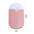 thumbnail image 3 of Mini ventilador portátil USB para extensión de pestañas, rosa, 3 of 5