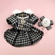 thumbnail image 4 of Pet Clothes Spring Autumn Sweet Plaid Dress Puppy Princess Dress Cat Cute Designer Shirt Small Dog Cardigan Chihuahua Yorkshire ShopWise Round, 4 of 9