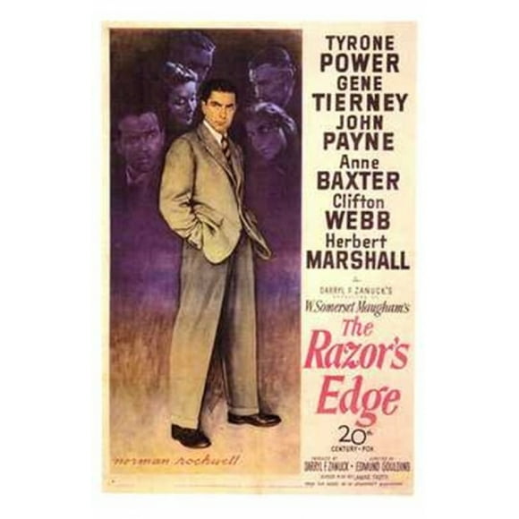 The Razor's Edge Movie Poster (11 x 17)