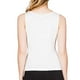 thumbnail image 2 of Camiseta sin mangas de seda auténtica para mujer - Blusa de verano ligera y transpirable, ajuste elástico - M-XXL, 2 of 8