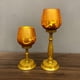 thumbnail image 3 of Candelabros de cristal para velas de té de Ramadán, candelabros de copa, candelabros para mesa de Navidad, celebraciones de aniversario, festivales en casa. Oro, 3 of 8
