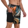 thumbnail image 2 of Fotbe Colorful Koi Fish Art Traje de Baño para Hombre – Shorts de Natación de Secado Rápido con Forro y Bolsillos-X-Large, 2 of 6