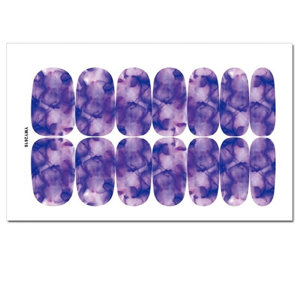 Ganfancp 12 Uñas de Color con Uñas Llenas Pegatinas Diy Uñas Embalaje Pegatinas Decoración Liquidación Ventas Hoy Ofertas Prime 1X Pegatina