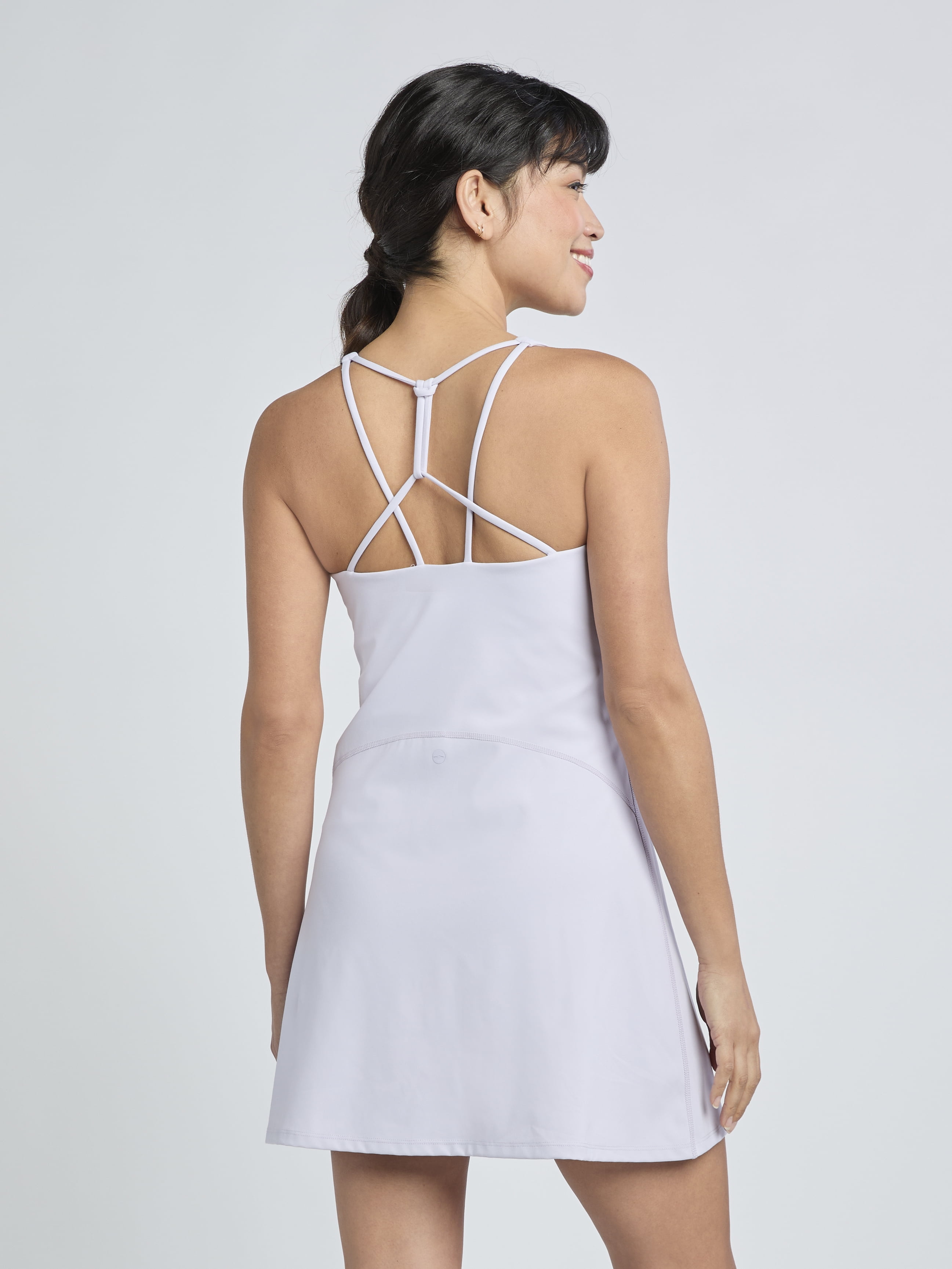 Avia Women's and Women's Plus Strappy Knot Active Dress, Sizes XS-4X