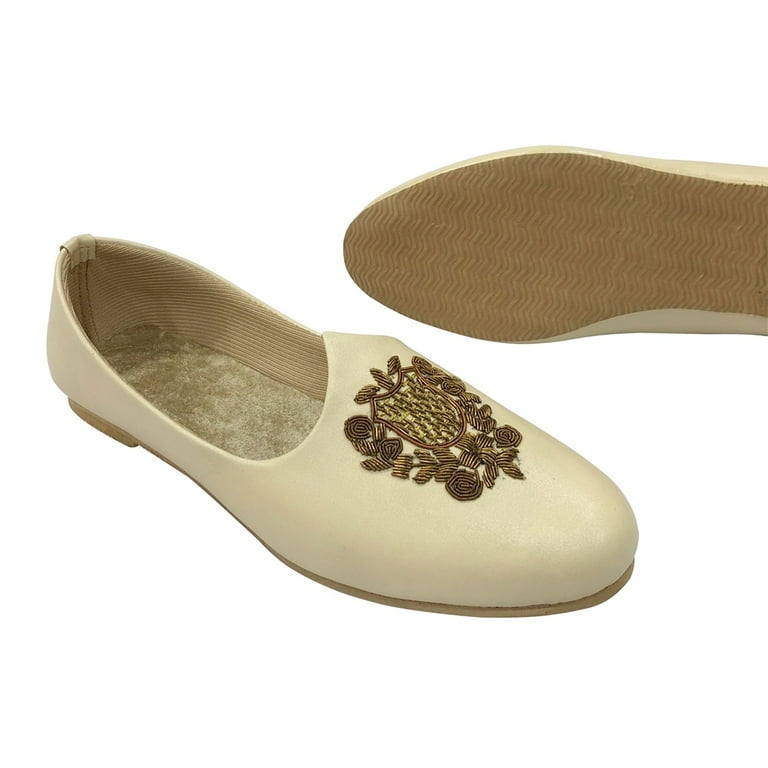 Cream slip hotsell on loafers