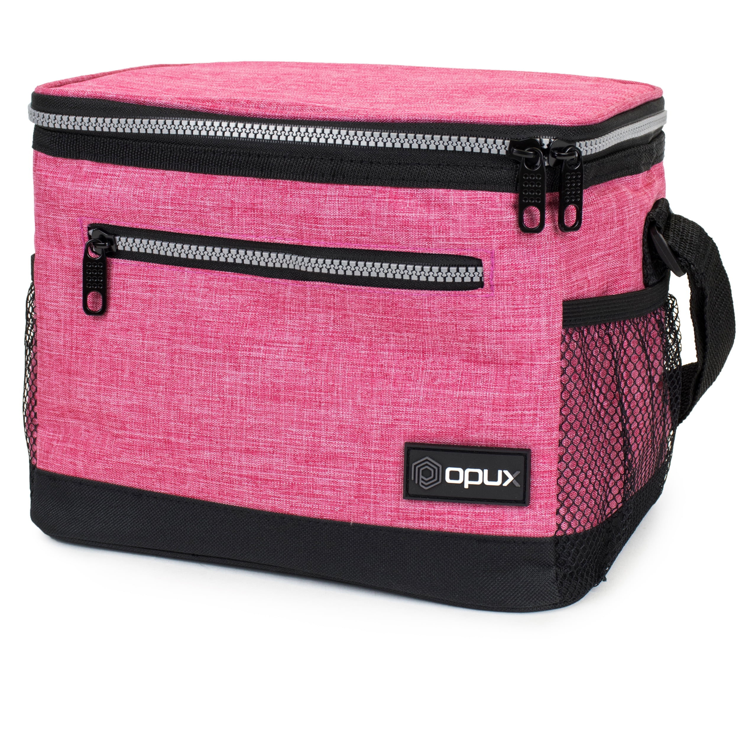 8L Insulated Medium Lunch Bag With Shoulder Strap Compartments Lunch Box Cooler 
