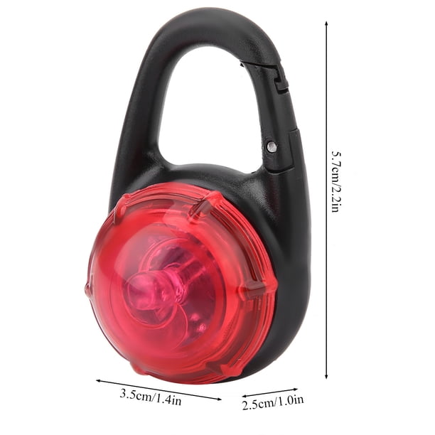 Collar LED para perro, Collar brillante para perro, luz luminosa para caminar nocturna, colgante de seguridad rojo