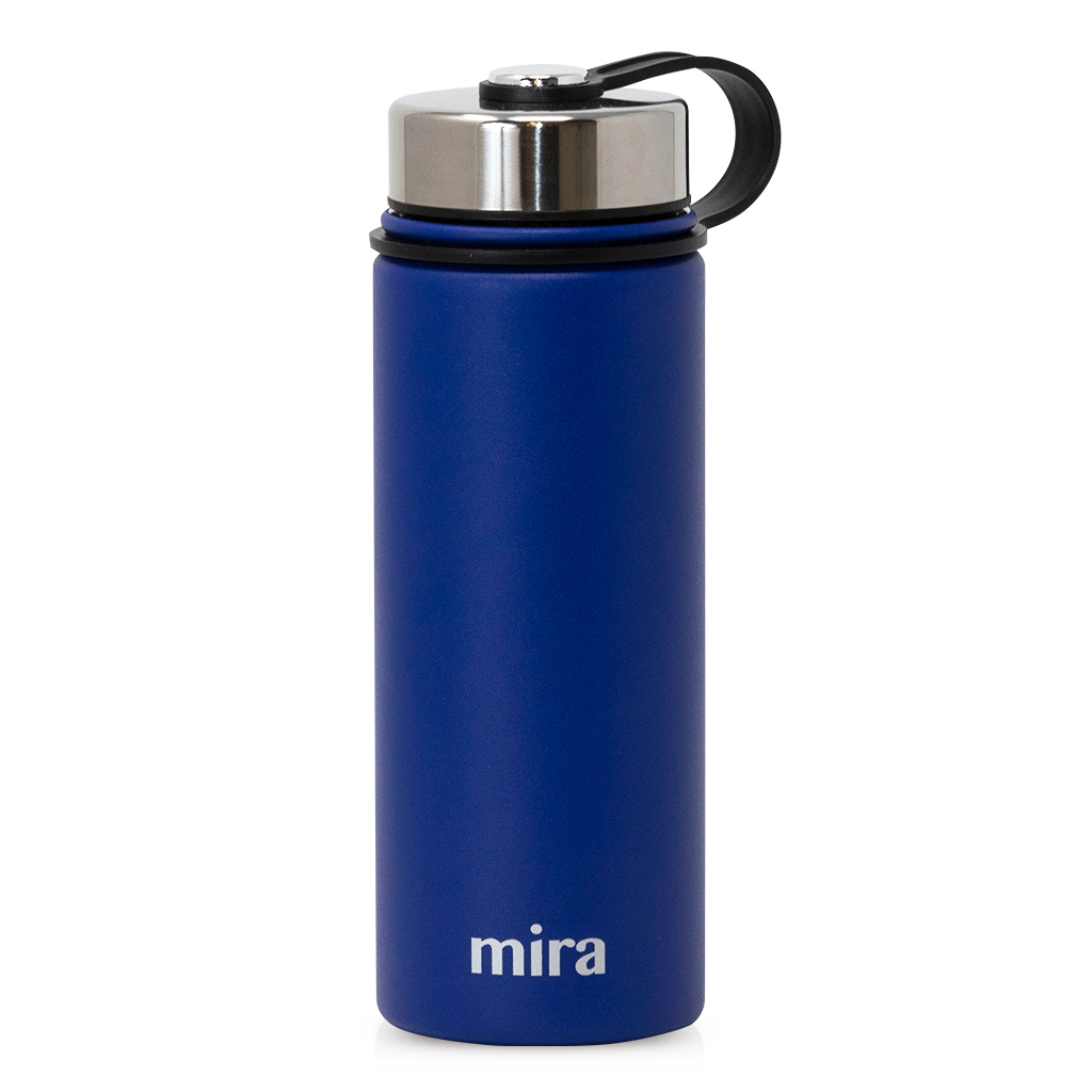 MIRA 18 Oz Stainless Steel Vacuum Insulated Wide Mouth Water Bottle ...