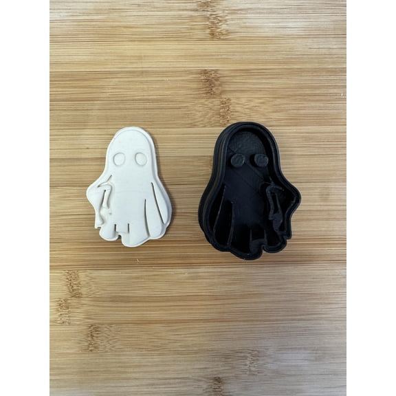 Spooky Ghost Cookie Cutter 3" Tall - Perfect for Halloween Treats and Party Fun