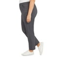 thumbnail image 4 of Alfred Dunner Women's Plus Size Slimming Allure Stretch Pants, 4 of 5