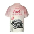 thumbnail image 2 of Every Fart is Love Note Cane Corso Guilty Face Happy Valentine's Hawaiian Shirt Breathable Summer Unisex Merch Italian Mastiff Dog Lover Gifts Idea - 01016, 2 of 6