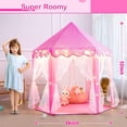 thumbnail image 2 of Carpa de Juego Wilwolfer Castillo de Princesa Unicornio Hada para Niñas 3+, 2 of 6