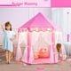 thumbnail image 2 of Carpa de Juego Wilwolfer Castillo de Princesa Unicornio Hada para Niñas 3+, 2 of 6