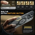 thumbnail image 3 of SUPCASE Unicorn Beetle Grip for iPhone 16 Pro Max Case , Quick Access Button Design MagSafe Case [Military-Grade Drop Protection] with Stand Rugged Magnetic Phone Cover for iPhone 16 Pro Max, Gray, 3 of 11