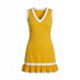 thumbnail image 5 of TaTaai Women's Lightweight Slip Mini Dress Solid Color Round Neck Sleeveless Casual Stretchy Polyester Blend Summer Dress Gift, 5 of 5