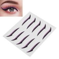 thumbnail image 4 of Eye Line Sticker, Eyeliner Strip Comfartable Self Adhesive Colorful  For Dance Parties For Weddings Purple, 4 of 8