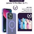 thumbnail image 3 of [7 In 1 For Iphone 13 Pro Max Case,with 3 Pack Screen Protector + 3 Pack Camera Lens Protector,ultra Thin Scratch Resistant Drop Magnetic Phone Case F, 3 of 4