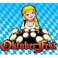 thumbnail image 2 of Oktoberfest Girl Girl with Wall Mural by Wallmonkeys Peel and Stick Graphic (48 in W x 43 in H) WM155272, 2 of 4