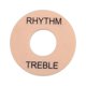 thumbnail image 3 of licencia selectora de pastillas de plástico de 5 uds, licencia de arandela de interruptor de palanca de guitarra para piezas de instrumentos musicales LP Amarillo, 3 of 8