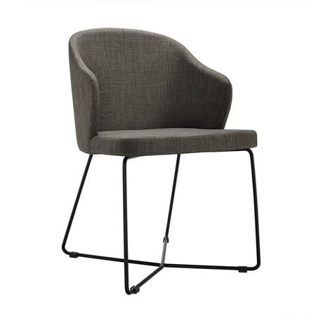 Gia Grey Fabric Dining Chair Set Of 2 Gia Grey Fabric Dining Chair Set Of 2
