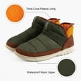 thumbnail image 5 of LongBay Mens Bootie Slippers with Memory Foam Indoor Outdoor Warm House Shoes Sport Lounge Camping Boots, 5 of 7