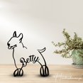 thumbnail image 3 of Handmadetneonsign English Bull Terrier Dog Metal Desk, Dog Metal Table Sign, Dog Metal Wire Decor 038914, 3 of 5