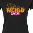 thumbnail image 3 of Barbie The Movie - Stacked Weird Barbie - Juniors Fitted Graphic T-Shirt, 3 of 5