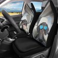 thumbnail image 2 of Garronmavis Dachshund Driving Car Front Seat Covers Thin Automobile Seat Cover Sets 2 Pack Interior Accessories Front Seats Protector fit for Most of SUV,Sedan,Trucks, 2 of 7