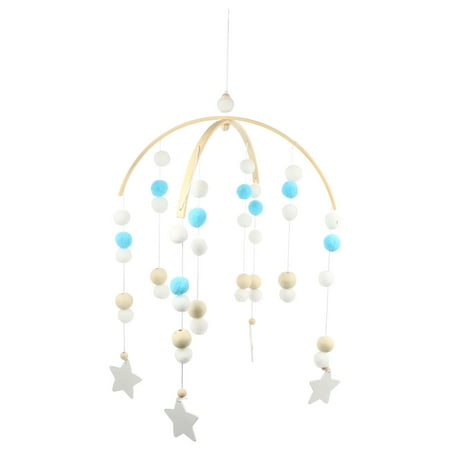 

Nordic Style Wooden Beads Wind Chime Home Bed Bell Wall Hangings Crib Pendant