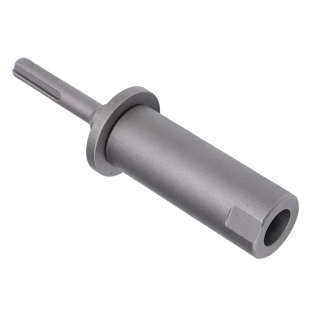 Accessoire de Perçage à Marteau à 4 Fentes à Tige Ronde pour Tige de Sol Barre d'Acier Accessoire pour Perceuses Électriques Poignée Ronde à 4 Fentes pour Divers Besoins de Construction