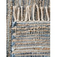 thumbnail image 6 of Unique Loom Chindi Jute Collection Area Rug (2' x 3' 1" Rectangle Blue/Navy Blue), 6 of 13