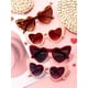 thumbnail image 5 of Gafas de sol Frienda en forma de corazón con forma de ojo de gato vintage con bolsa de tela, 5 of 7