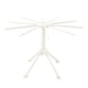 thumbnail image 4 of (White) - Valuetools Foldable Pasta Drying Rack- Plastic Spaghetti Noodle Dryer with 10 Bar Handles (WHITE), 4 of 5