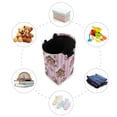 thumbnail image 7 of Yayeee Freestanding Laundry Hamper with Handle Collapsible Large Storage Basket for Clothes, Pink Gingerbread Houses, 7 of 7