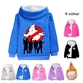 thumbnail image 2 of Suéter con capucha de invierno de los Cazafantasmas, chaqueta cálida con cremallera para niños, niños y niñas, 2 of 5